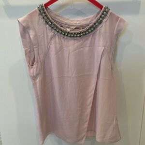 Rebecca Taylor silk embellished blouse